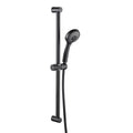 BLACK ROUND SLIDING RAIL SET