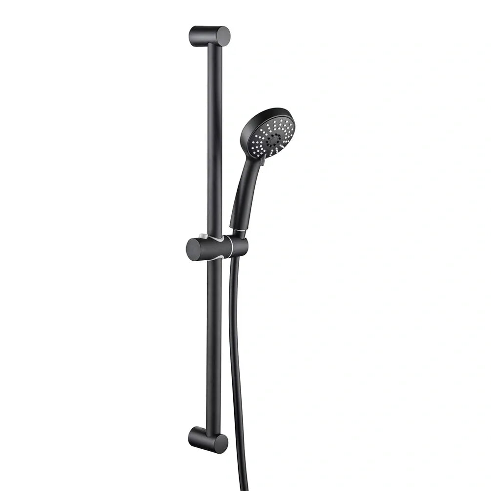 BLACK ROUND SLIDING RAIL SET