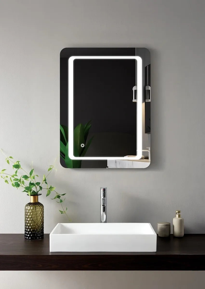 RECTANGULAR LED MIRROR 60X80